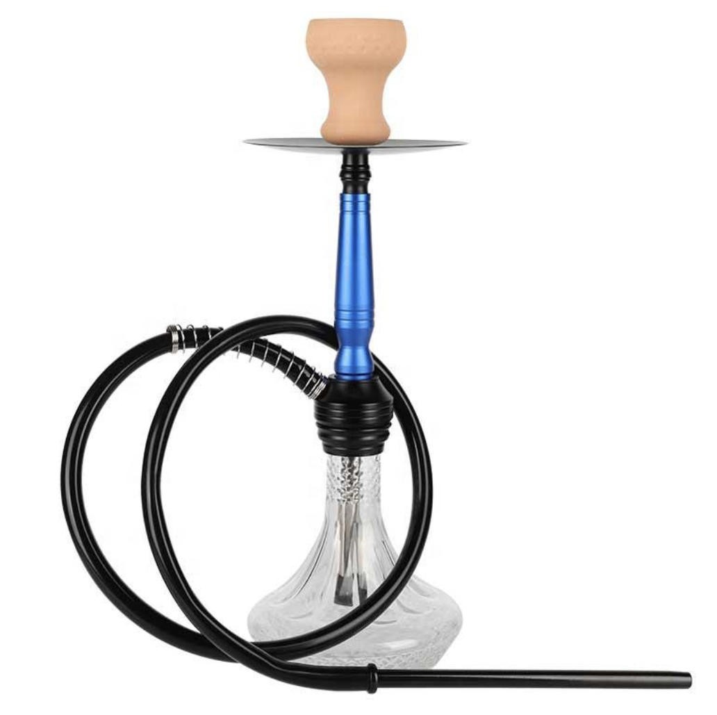 aluminum blue hookah AL-CB08