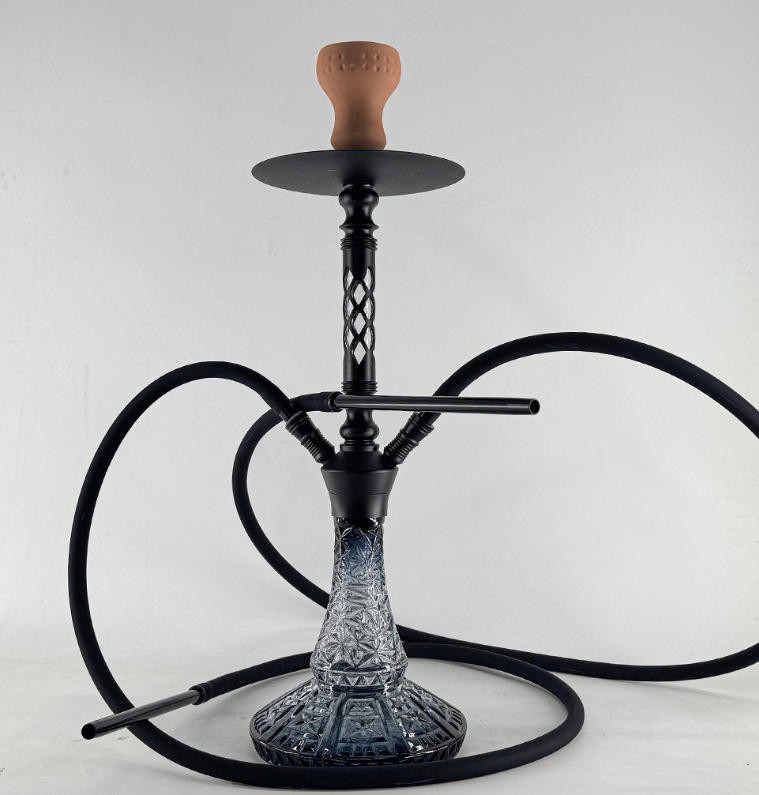 aluminum black hookah AL-BL01
