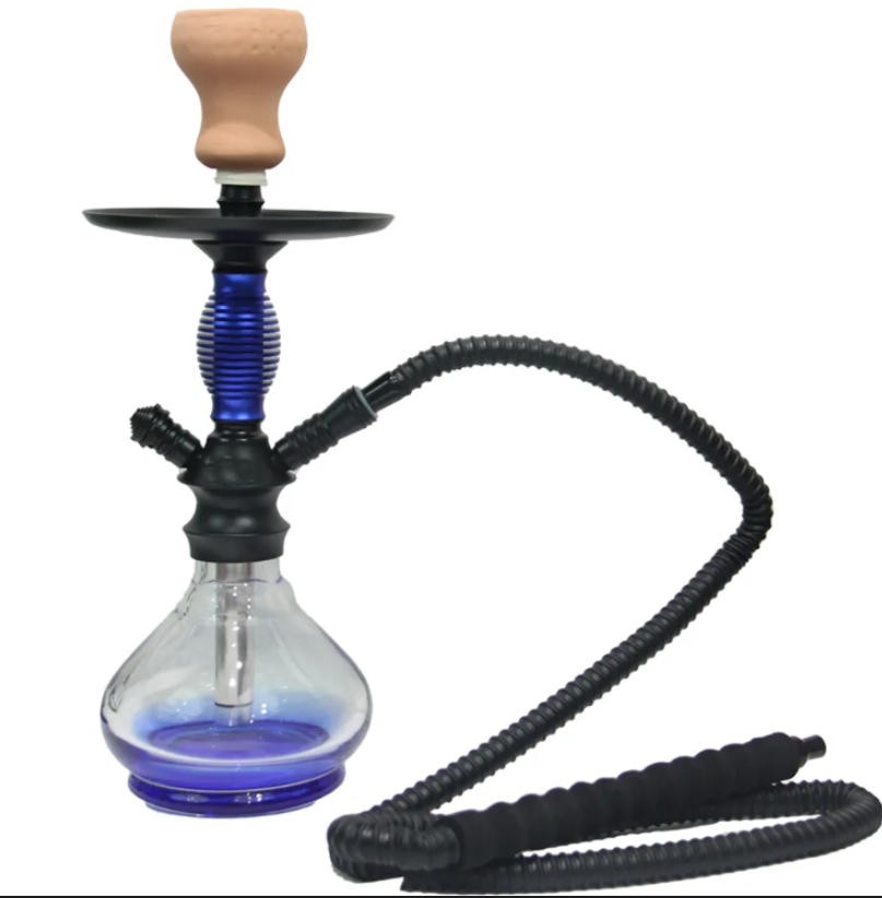 aluminum blue hookah AL-CB04
