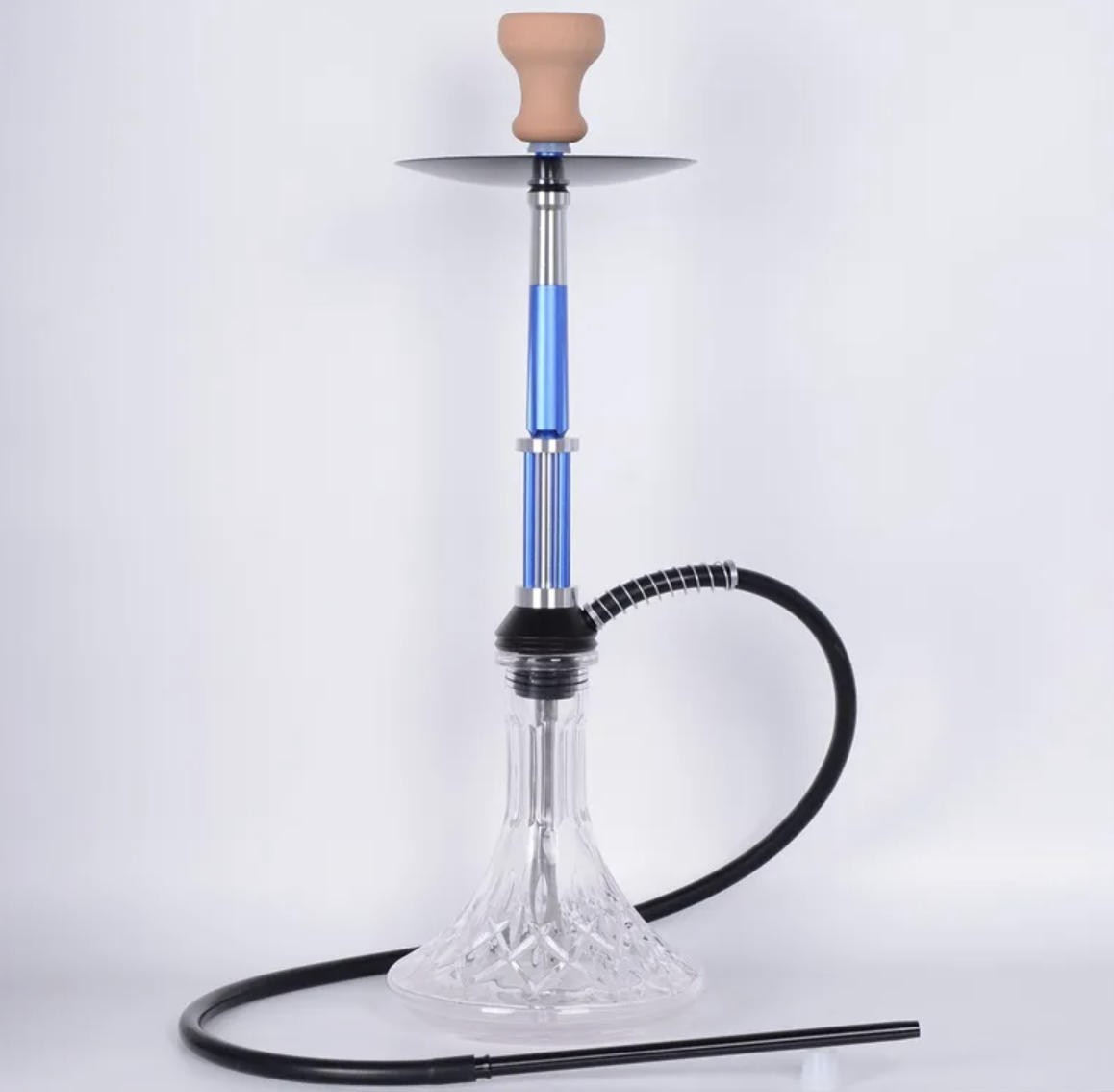 aluminum blue hookah AL-CB07
