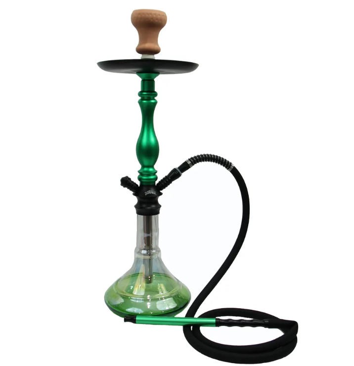 aluminum green hookah AL-C23