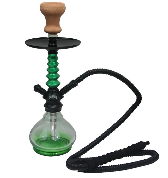 aluminum green hookah AL-C29