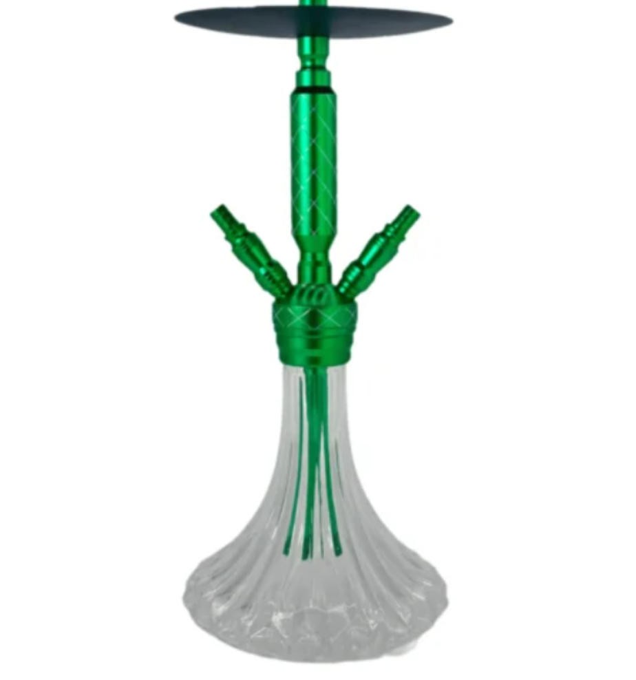 aluminum green hookah AL-C81