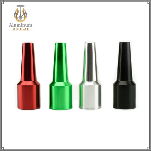 High quality aluminium hookah handle shisha hookah silicone hose Metal Mouthpiece