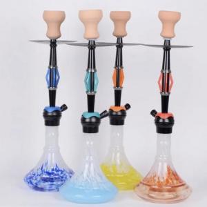 aluminum orange hookah AL-OR04