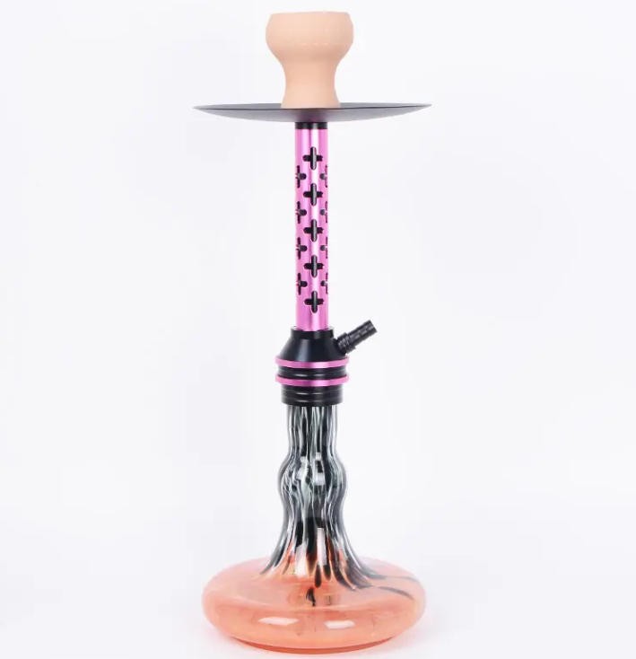 aluminum pink hookah AL-CP02