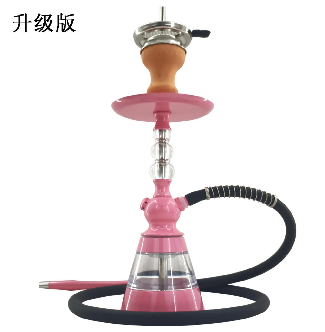 aluminum pink hookah AL-CP04