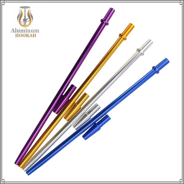 factory China shisha wholesale narguile accessories aluminum alloy hookah handle for silicone hose