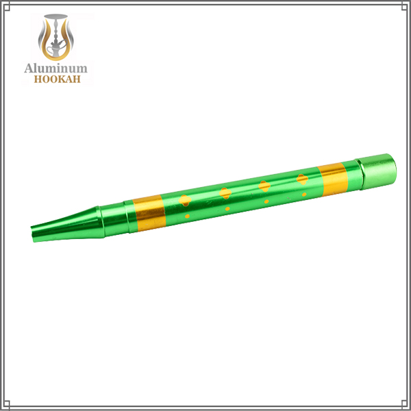 High quality aluminium hookah handle shisha hookah silicone hose Metal Mouthpiece
