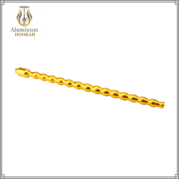 High quality aluminium hookah handle shisha hookah silicone hose Metal Mouthpiece