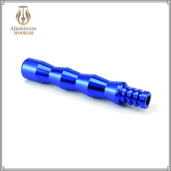 High quality aluminium hookah handle shisha hookah silicone hose Metal Mouthpiece