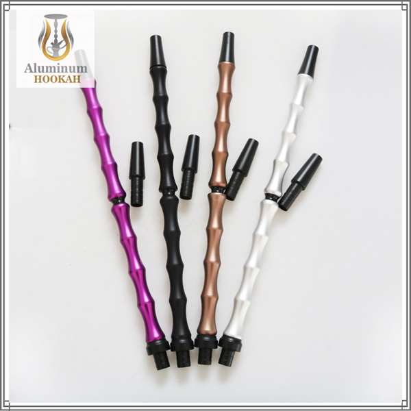 factory wholesale hookah accessories removable shisha pipes aluminum alloy hookah handle