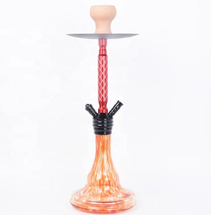 aluminum red hookah AL-RE02
