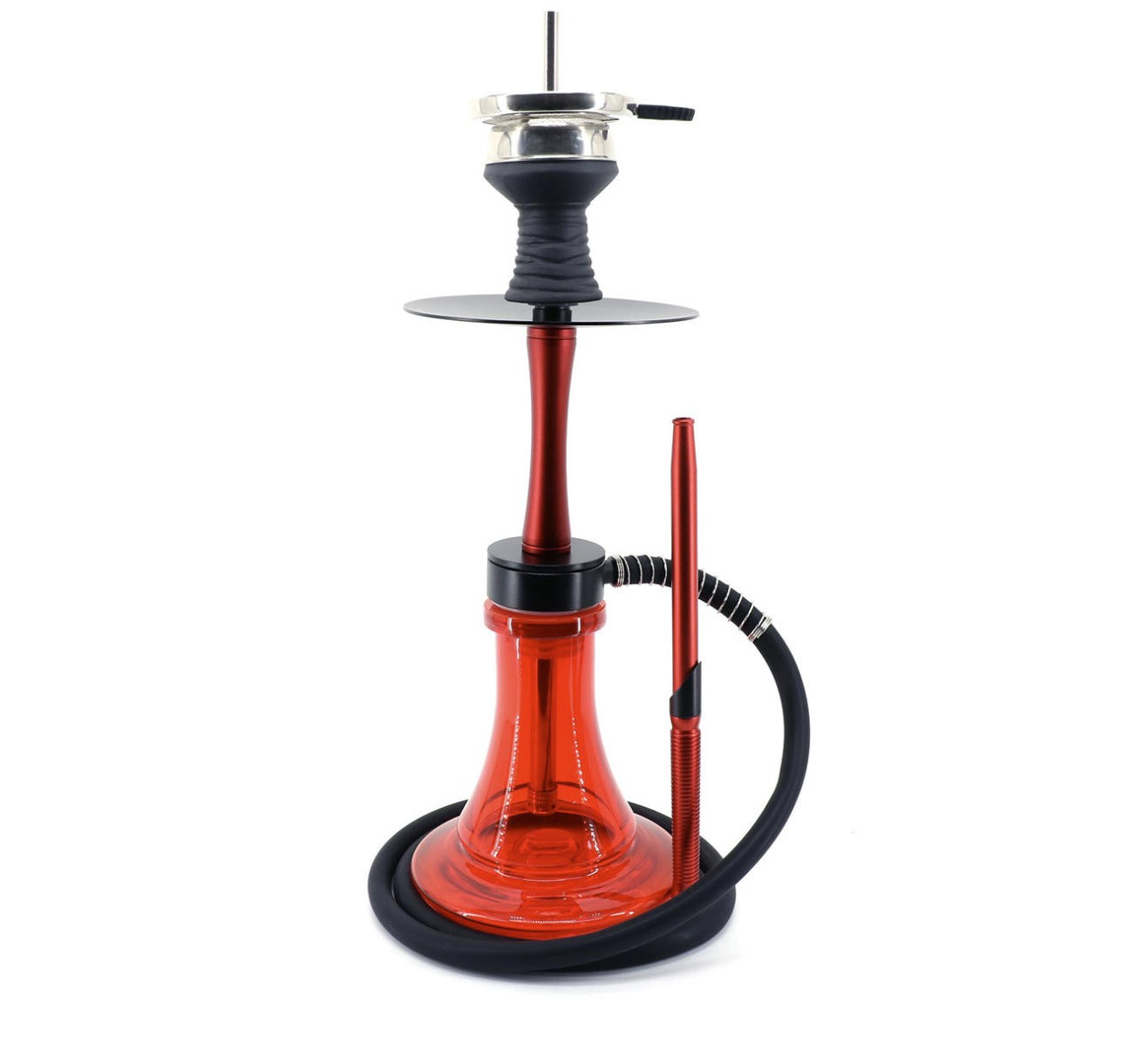 aluminum red hookah AL-RE4