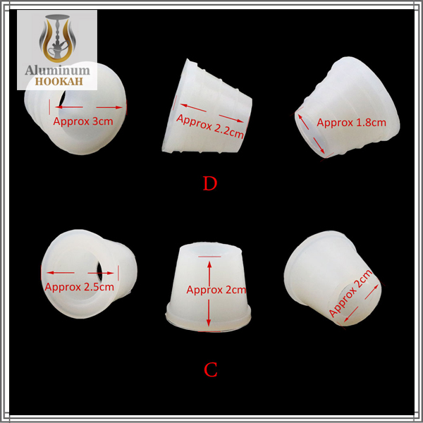 wholesale hookah accessories different size silicone hookah ring shisha sealing ring